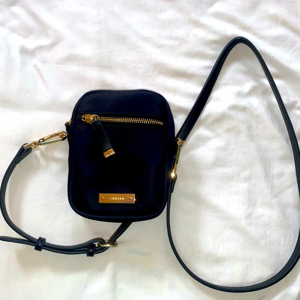 Calvin Klein Nylon Black Shoulder Bag